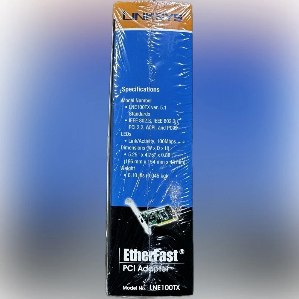 Linksys EtherFast PCI Adapter - New